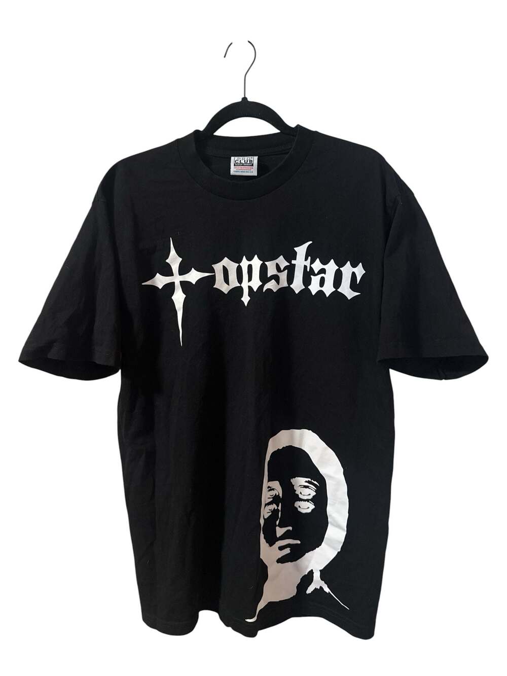 Opstar Graphic Print Heavyweight Pro Club T-Shirt